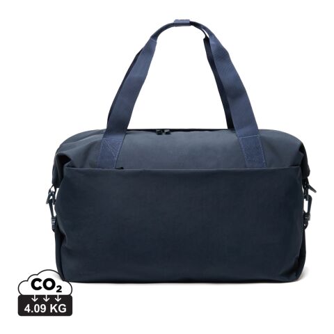 Bolsa de fin de semana KENTO URBAN nailon reciclado RCS azul marino | sin montaje de publicidad | no disponible | no disponible | no disponible
