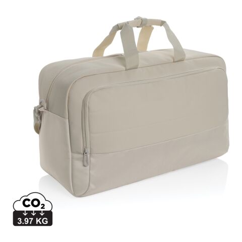 Bolsa de viaje de fin de semana Armond AWARE™ RPET gris | sin montaje de publicidad | no disponible | no disponible