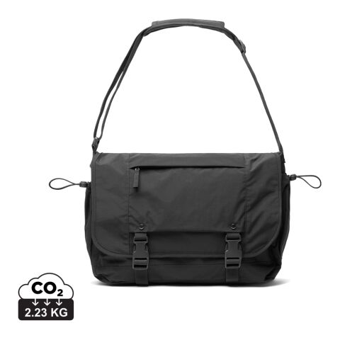 Bolsa bandolera KENTO URBAN RCS nailon reciclado 15,6 negro | sin montaje de publicidad | no disponible | no disponible | no disponible