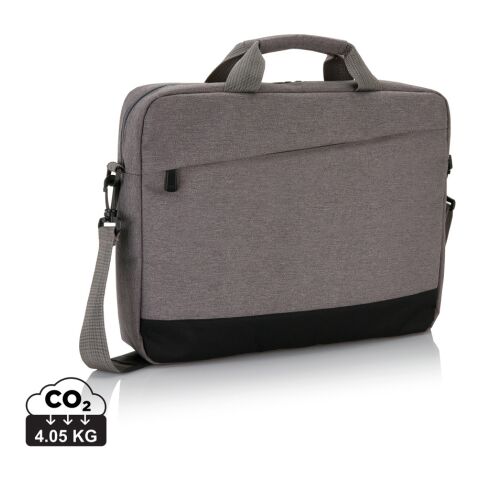 Bolsa para portátil Trend 15&quot; gris-negro | sin montaje de publicidad | no disponible | no disponible | no disponible