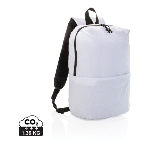 Mochila casual sin PVC blanco | sin montaje de publicidad | no disponible | no disponible | no disponible