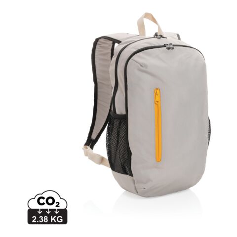 Mochila casual Impact AWARE ™ 300D RPET marron-naranja | sin montaje de publicidad | no disponible | no disponible | no disponible