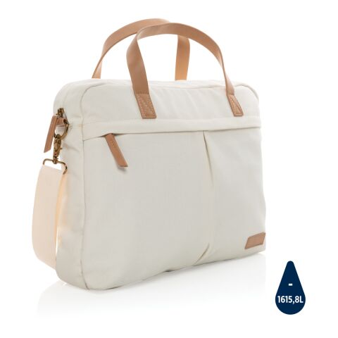 Maletín para portátil de lona reciclada Impact AWARE™ 16oz.