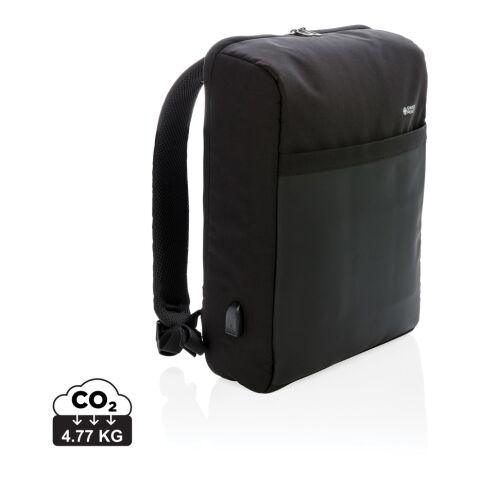 Mochila antirrobo 15&quot; Swiss Peak con protección RFID y USB negro | sin montaje de publicidad | no disponible | no disponible