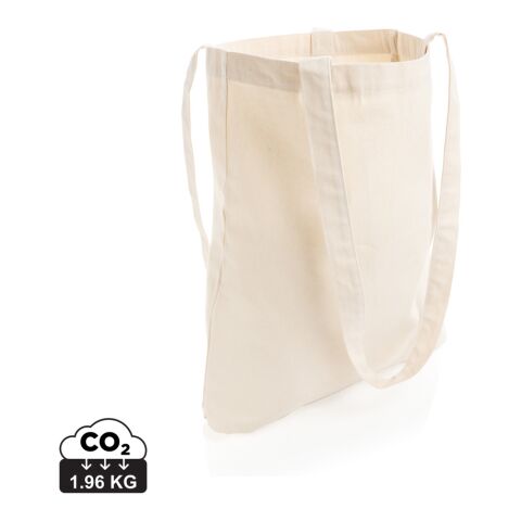 Bolsa de algodón reciclado Impact Aware ™ blanco | sin montaje de publicidad | no disponible | no disponible | no disponible