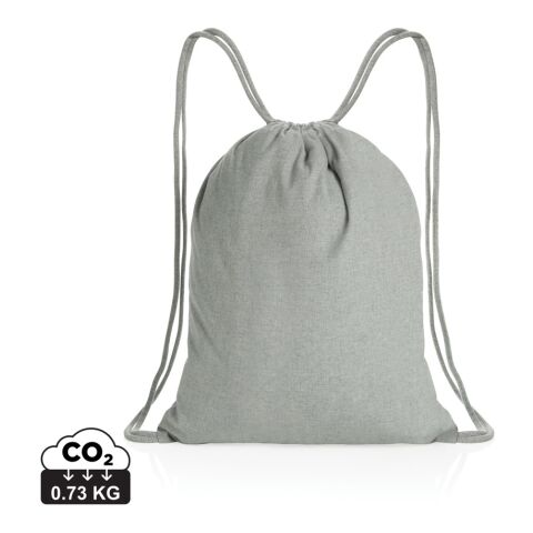 Mochila de algodón reciclado 145gr Impact AWARE ™ gris | sin montaje de publicidad | no disponible | no disponible | no disponible