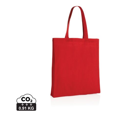 Tote de algodón reciclado 145gr Impact AWARE ™ rojo | sin montaje de publicidad | no disponible | no disponible | no disponible