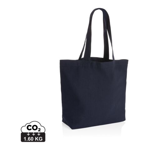 Bolsa compra de lona Impact Aware™ de 240 g/m² con bolsillo azul marino | no disponible | no disponible | no disponible | no disponible