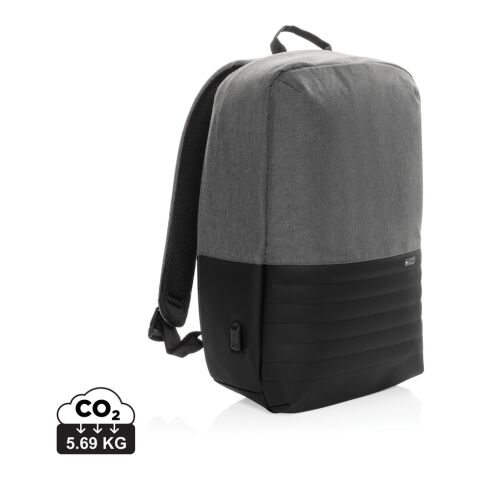 Mochila antirrobo para portátil 15' Swiss Peak AWARE™ RFID gris | sin montaje de publicidad | no disponible | no disponible