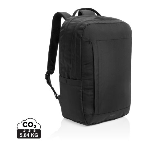Mochila portátil 15,6" SP Aware™ RPET Edin 100% reciclado negro | sin montaje de publicidad | no disponible | no disponible