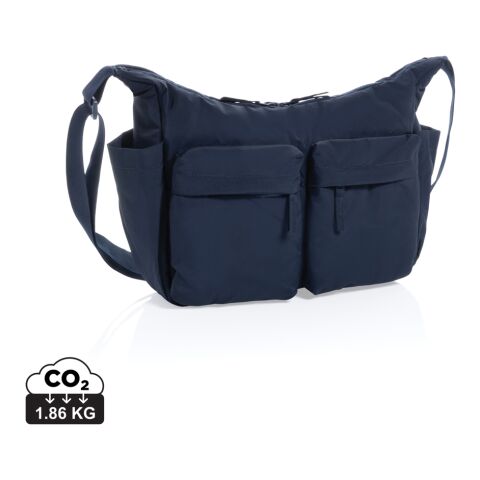 Bolso cruzado acolchado de nailon reciclado KENTO URBAN RCS