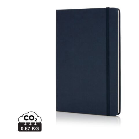 Libreta A5 - 80 páginas azul marino | sin montaje de publicidad | no disponible | no disponible