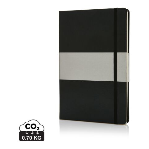 Libreta A5 tapa dura negro | sin montaje de publicidad | no disponible | no disponible