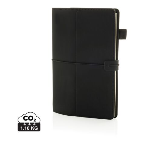 Cuaderno recargable PU 3 en 1 para notas diarias negro | sin montaje de publicidad | no disponible | no disponible