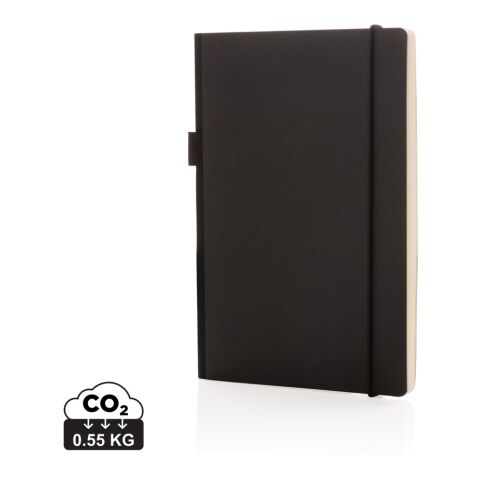 Libreta lujosa A5 FSC® de tapa dura negro | sin montaje de publicidad | no disponible | no disponible