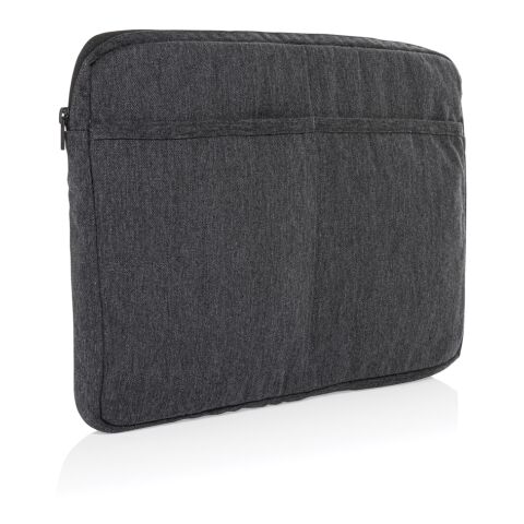 &quot;Funda para portátil 15,6&quot;&quot;de algodón reciclado Laluka AWARE gris | sin montaje de publicidad | no disponible | no disponible | no disponible