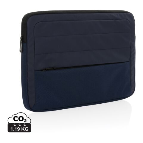 &quot;Funda para portátil Armond AWARE™ RPET de 15,6&quot;&quot;&quot; azul marino | sin montaje de publicidad | no disponible | no disponible