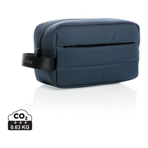 Neceser Impact AWARE ™ RPET azul marino | sin montaje de publicidad | no disponible | no disponible | no disponible