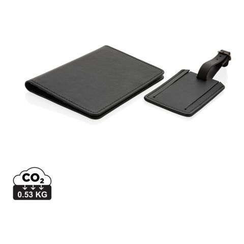 Set de regalo de viaje de PU reciclado Swiss Peak GRS