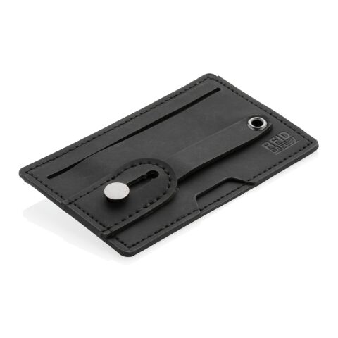 Tarjetero RFID teléfono 3 en 1 negro | sin montaje de publicidad | no disponible | no disponible | no disponible