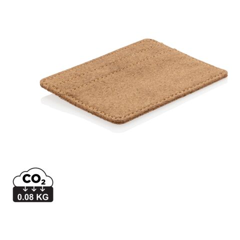 Cartera fina secure de corcho ECO marron | sin montaje de publicidad | no disponible | no disponible | no disponible