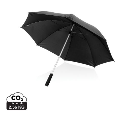 Paraguas de aluminio de 25” ultraligero Swiss Peak Aware™ negro | sin montaje de publicidad | no disponible | no disponible