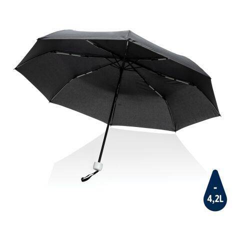 Mini paraguas 20,5&quot; RPET 190T Impact AWARE ™ blanco | sin montaje de publicidad | no disponible | no disponible