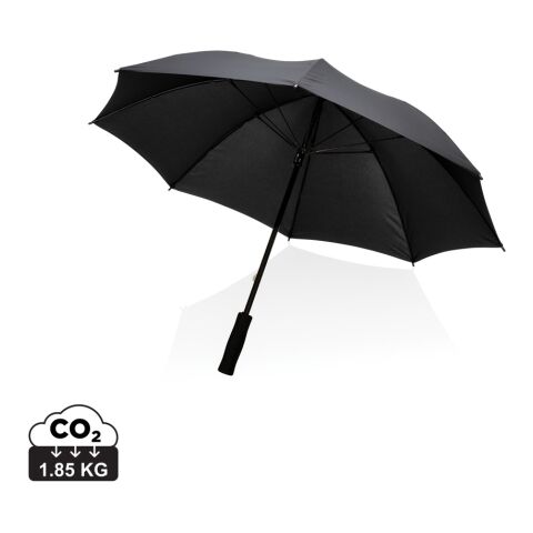 Paraguas 23&quot; antitormenta RPET 190T Impact AWARE ™ negro | sin montaje de publicidad | no disponible | no disponible