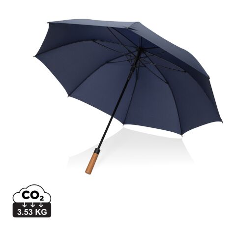 Paraguas automático RPET de acacia 30" Tony Aware™