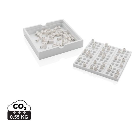 Juego Sudoku de madera FSC blanco | sin montaje de publicidad | no disponible | no disponible | no disponible
