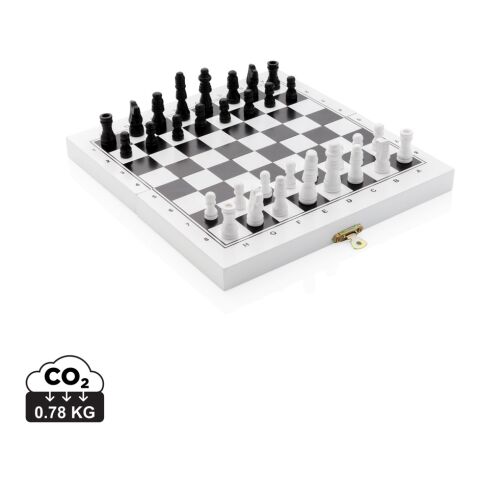 Juego de mesa FSC® Deluxe 3 en 1 en caja blanco | sin montaje de publicidad | no disponible | no disponible