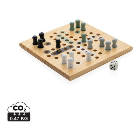 Juego de Ludo de madera Claire marron | sin montaje de publicidad | no disponible | no disponible