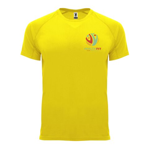 Camiseta deportiva de manga corta para hombre &quot;Bahrain&quot; Estándar | Amarillo | M | sin montaje de publicidad | no disponible | no disponible | no disponible