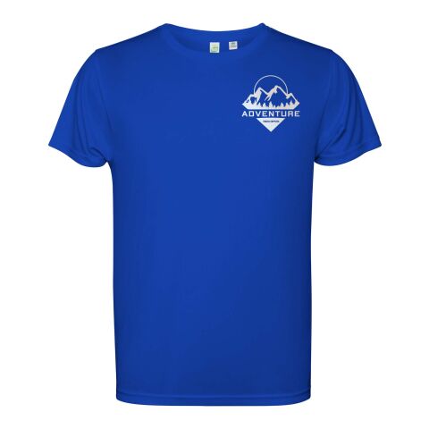 Camiseta de manga corta para hombre &quot;Estoril&quot; Estándar | Azul real | 2XL | sin montaje de publicidad | no disponible | no disponible | no disponible