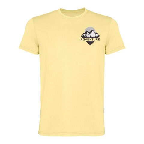 Camiseta de manga corta para hombre &quot;Corgi&quot; Estándar | Amarillo | 2XL | sin montaje de publicidad | no disponible | no disponible | no disponible