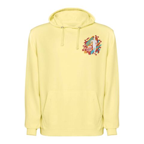 Sudadera con capucha unisex &quot;Kenia&quot; Estándar | Amarillo | L | sin montaje de publicidad | no disponible | no disponible | no disponible