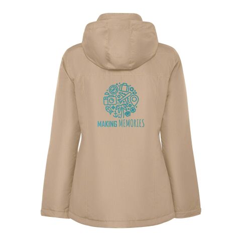 Parka acolchada para mujer &quot;America&quot; Estándar | Dark Sand | 2XL | sin montaje de publicidad | no disponible | no disponible | no disponible