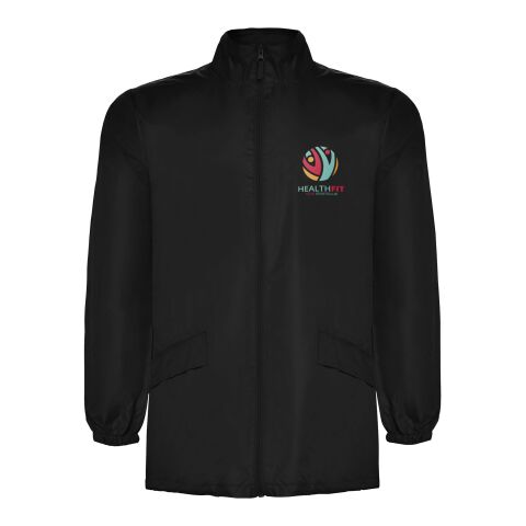 Chubasquero ligero unisex &quot;Escocia&quot; Estándar | Negro intenso | 2XL | sin montaje de publicidad | no disponible | no disponible | no disponible