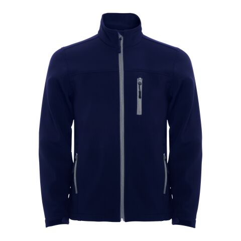 Chaqueta softshell para hombre &quot;Antartida&quot; Estándar | Navy Blue | L | sin montaje de publicidad | no disponible | no disponible | no disponible