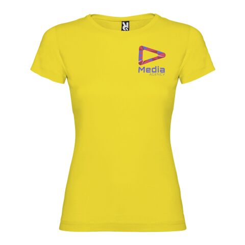 Camiseta de manga corta para mujer &quot;Jamaica&quot; Estándar | Amarillo | L | sin montaje de publicidad | no disponible | no disponible | no disponible