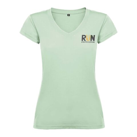 Camiseta de cuello de pico de manga corta para mujer "Victoria"