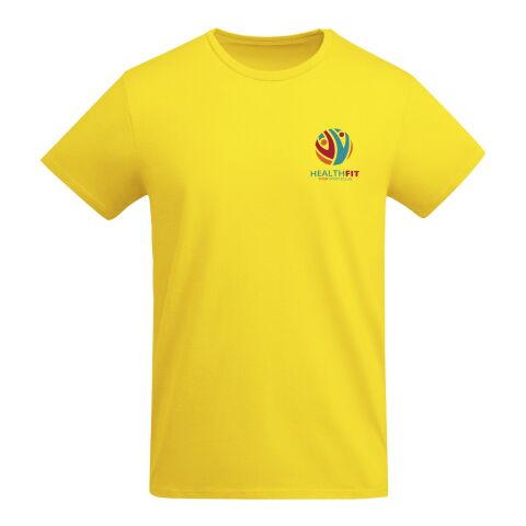 Camiseta de manga corta para hombre &quot;Breda&quot; Estándar | Amarillo | 3XL | sin montaje de publicidad | no disponible | no disponible | no disponible