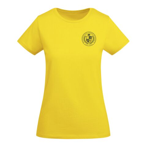 Camiseta de manga corta para mujer &quot;Breda&quot; Estándar | Amarillo | XL | sin montaje de publicidad | no disponible | no disponible | no disponible