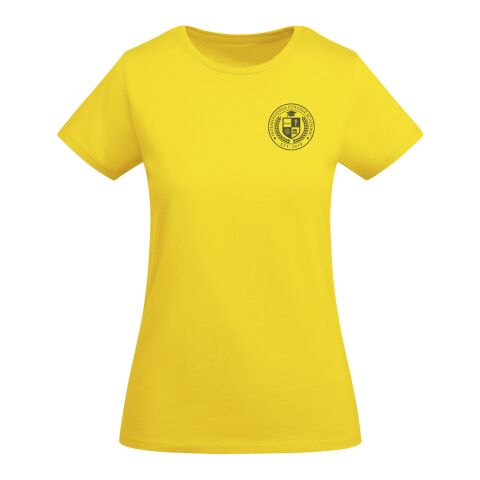 Camiseta de manga corta para mujer &quot;Breda&quot; Estándar | Amarillo | XL | sin montaje de publicidad | no disponible | no disponible | no disponible