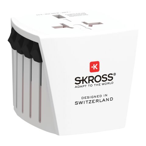 SKROSS World Travel Adapter MUV blanco | sin montaje de publicidad | no disponible | no disponible