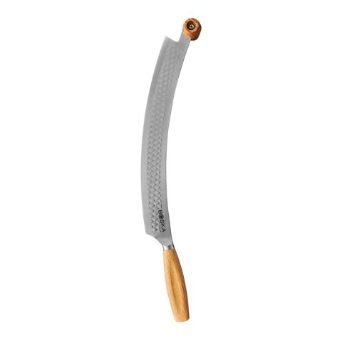 Cuchillo para pizza y queso BOSKA Oslo+Nr.4 acero-marron | sin montaje de publicidad | no disponible | no disponible