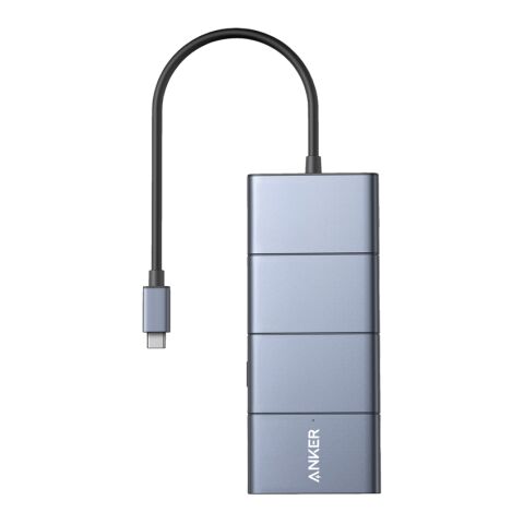 Hub de datos Anker PowerExpand 11 en 1 USB-C PD de 10 Gbps gris