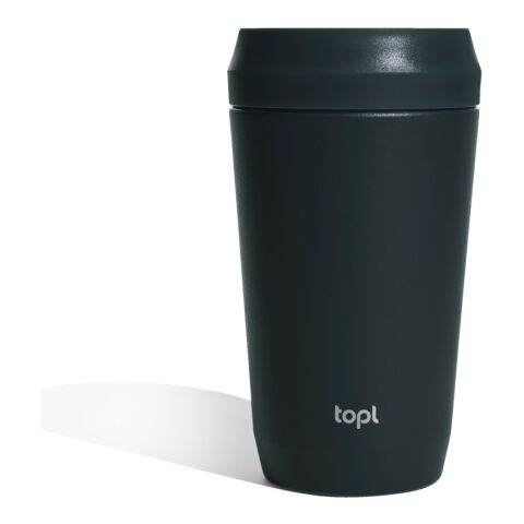 Taza Topl To Go de acero reciclado con tapa patentada 360