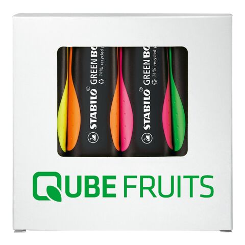 STABILO GREEN BOSS Set de 4 rotuladores fluorescentes