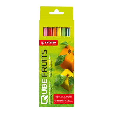 STABILO GREENcolors Estuche de 6 lápices de color sin montaje de publicidad
